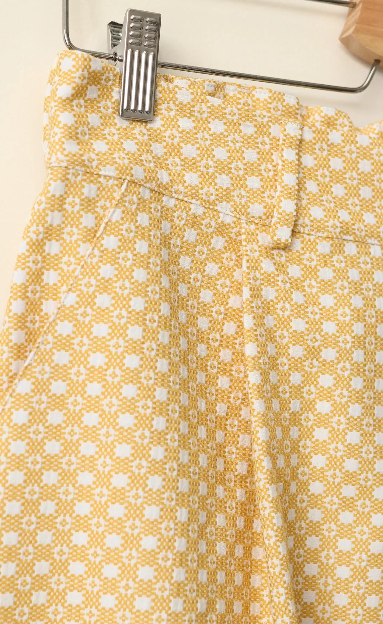 The Maximalist - Long Pants - Primrose Cotton Jacquard