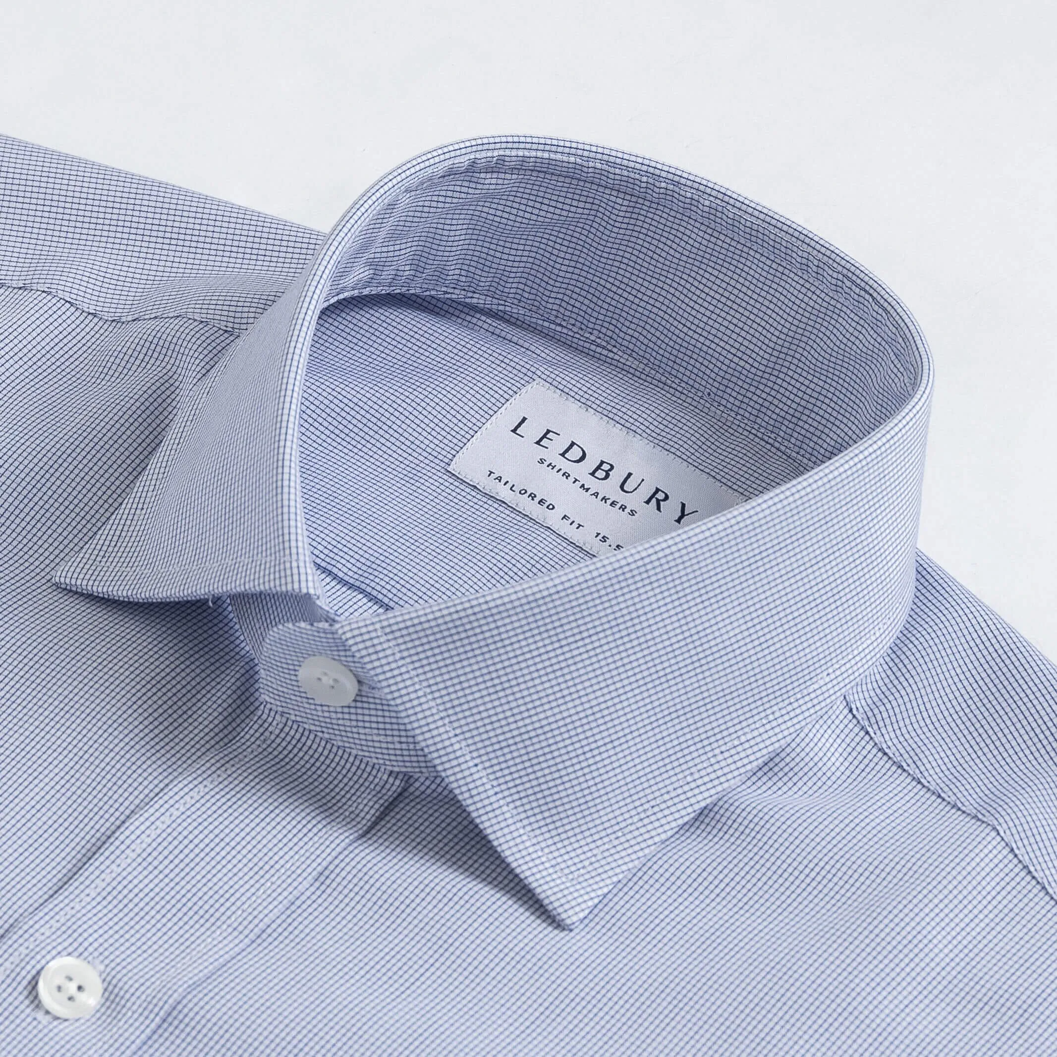 The Navy Mayfair Check Dress Shirt