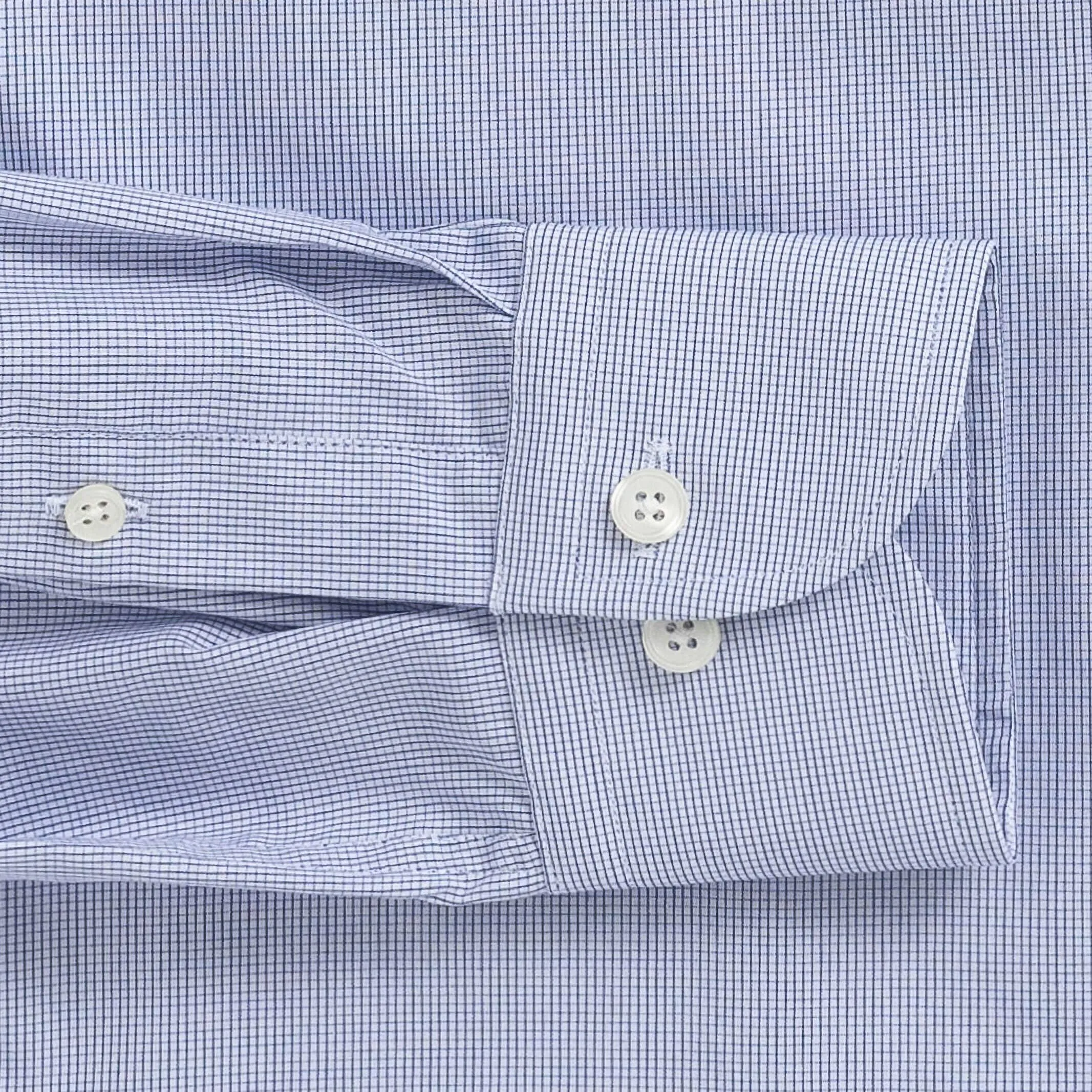 The Navy Mayfair Check Dress Shirt