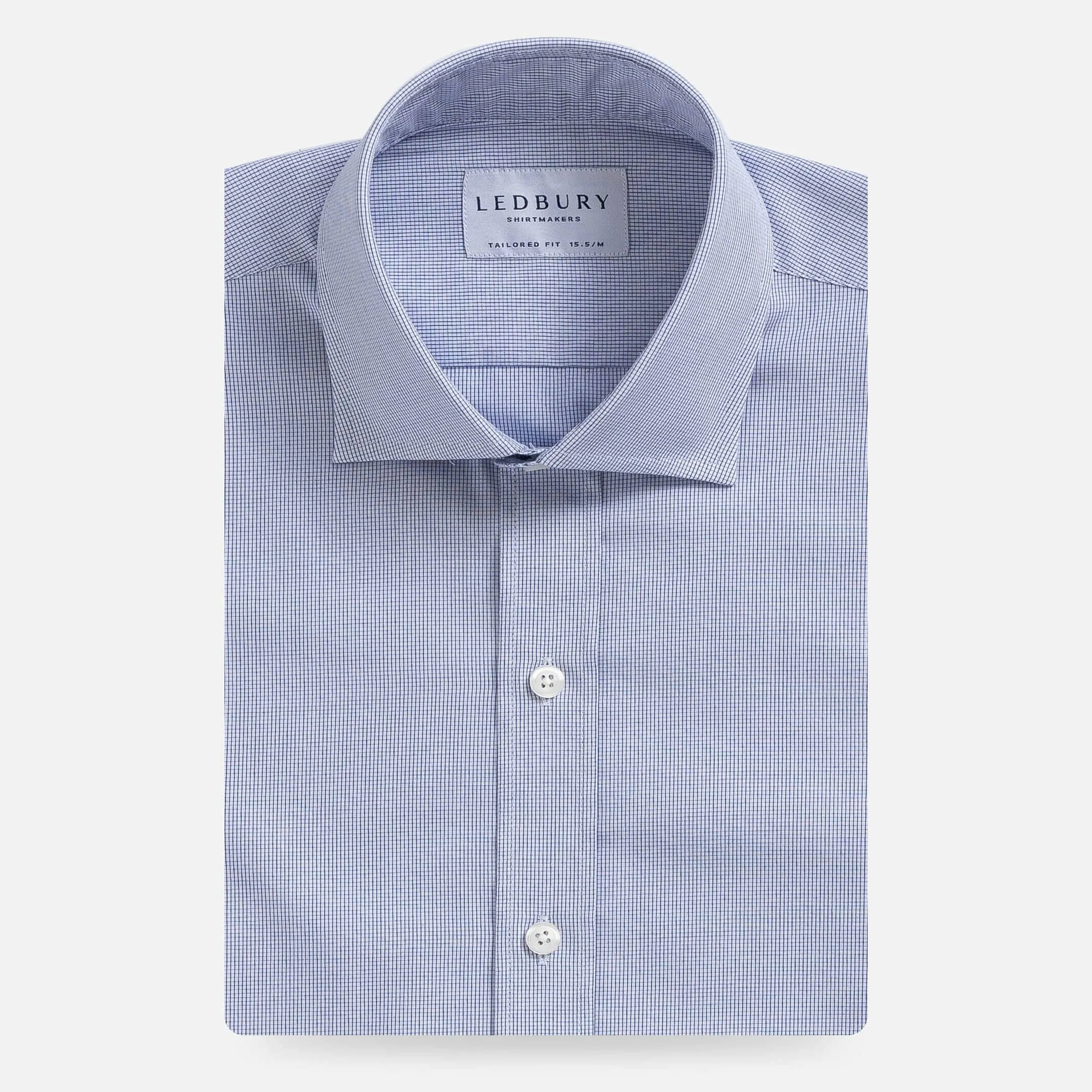 The Navy Mayfair Check Dress Shirt