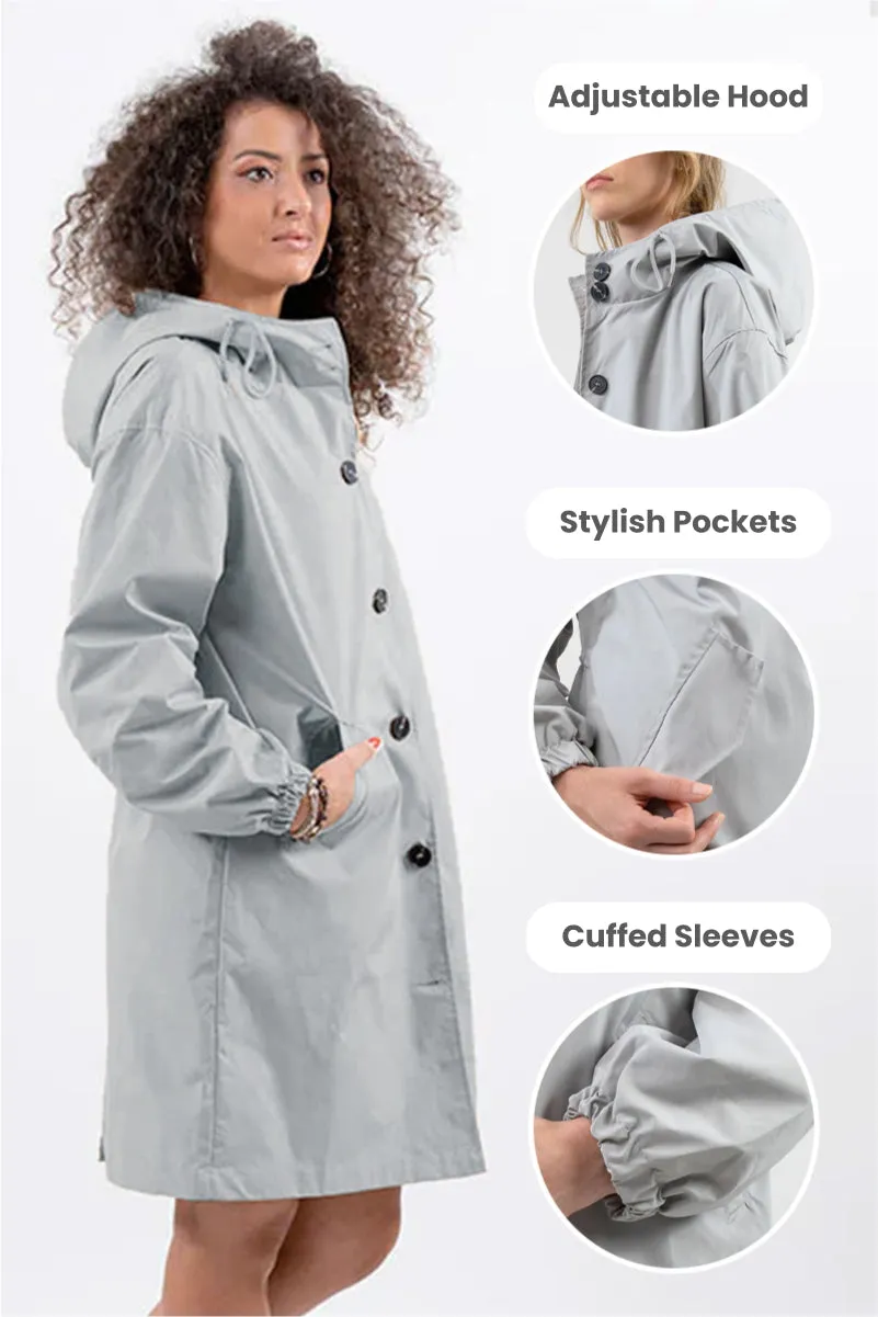 Tiaho | Trendy Oversized and Water-Resistant Windbreaker Jacket