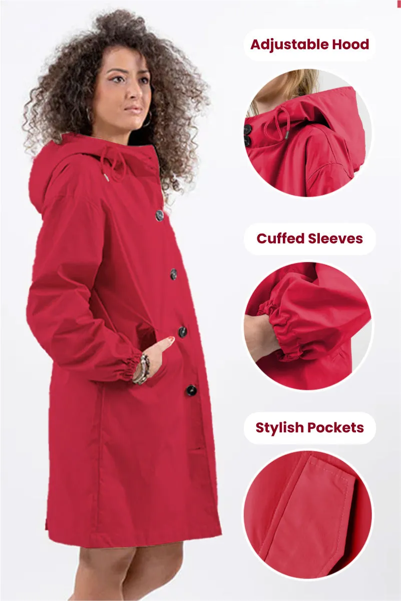 Tiaho | Trendy Oversized and Water-Resistant Windbreaker Jacket