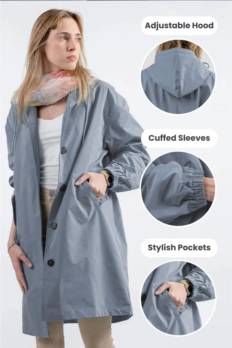 Tiaho | Trendy Oversized and Water-Resistant Windbreaker Jacket