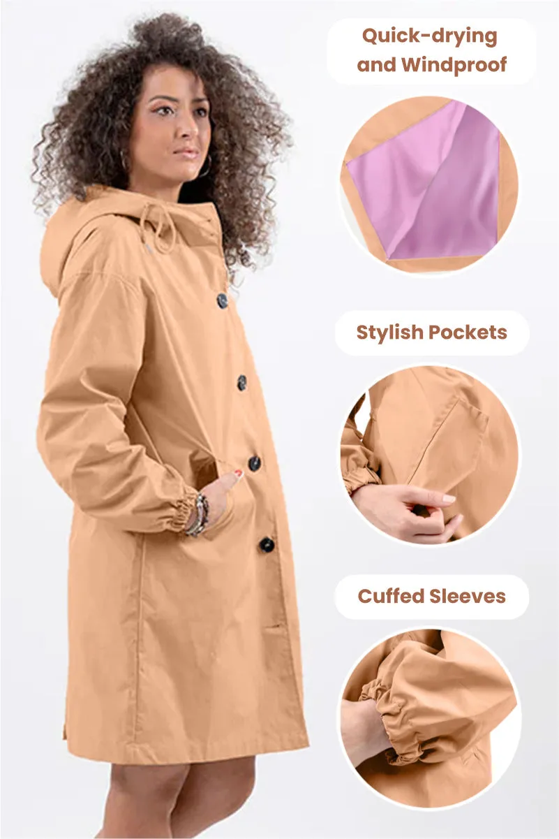 Tiaho | Trendy Oversized and Water-Resistant Windbreaker Jacket