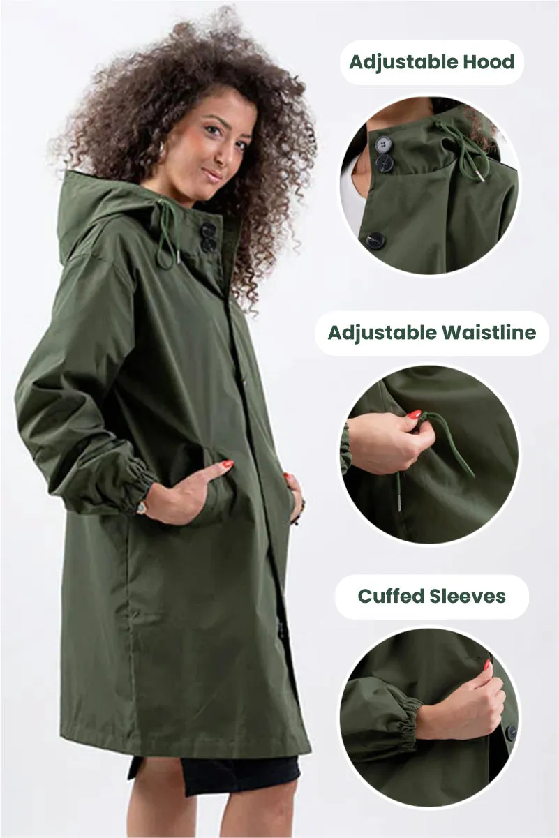 Tiaho | Trendy Oversized and Water-Resistant Windbreaker Jacket