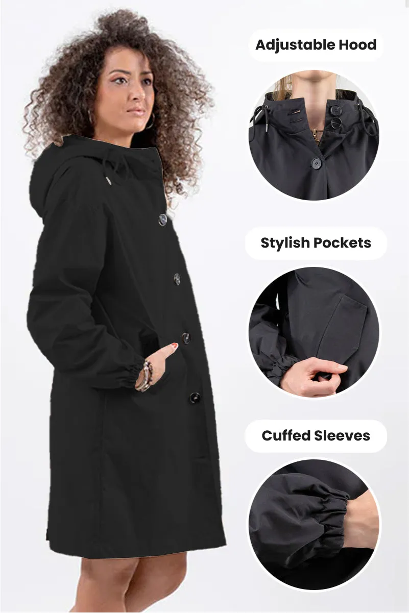 Tiaho | Trendy Oversized and Water-Resistant Windbreaker Jacket