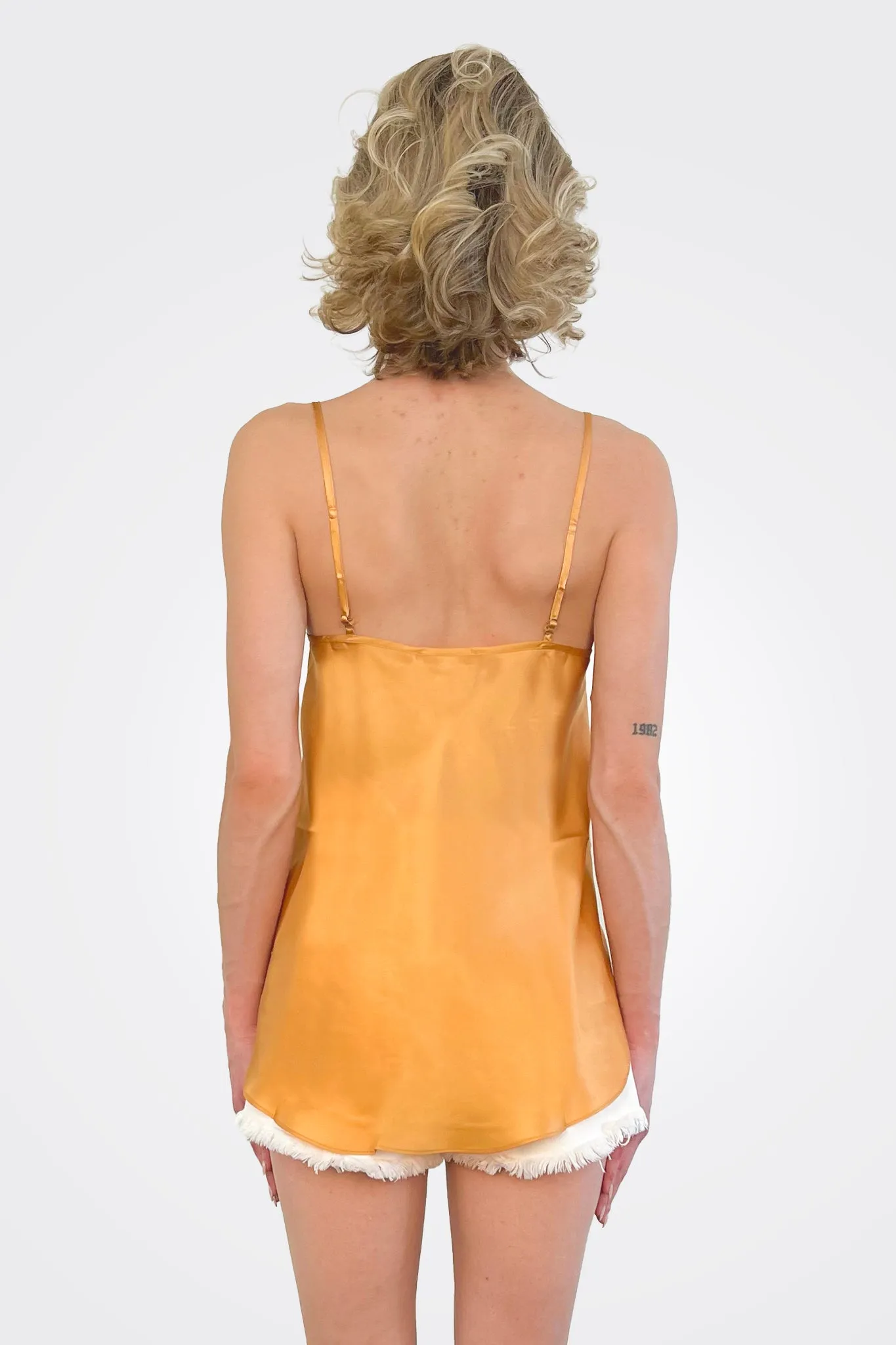 Tilma Silk Camisole - Caramel