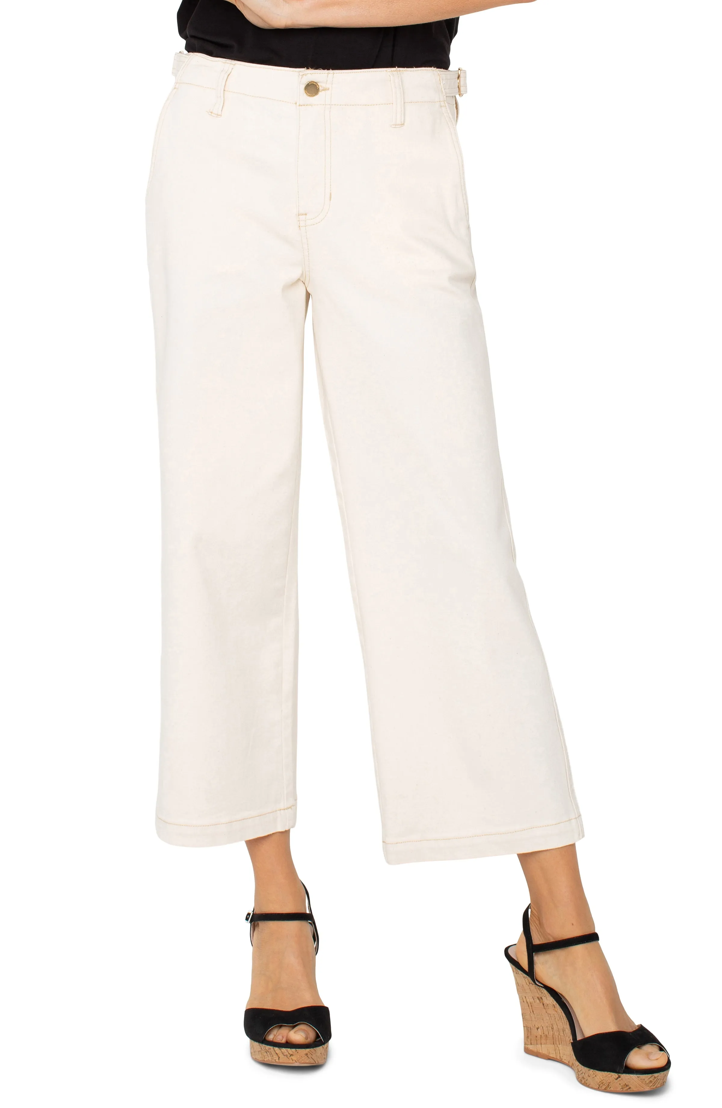 Utility Stride Wide Leg Crop Pants
