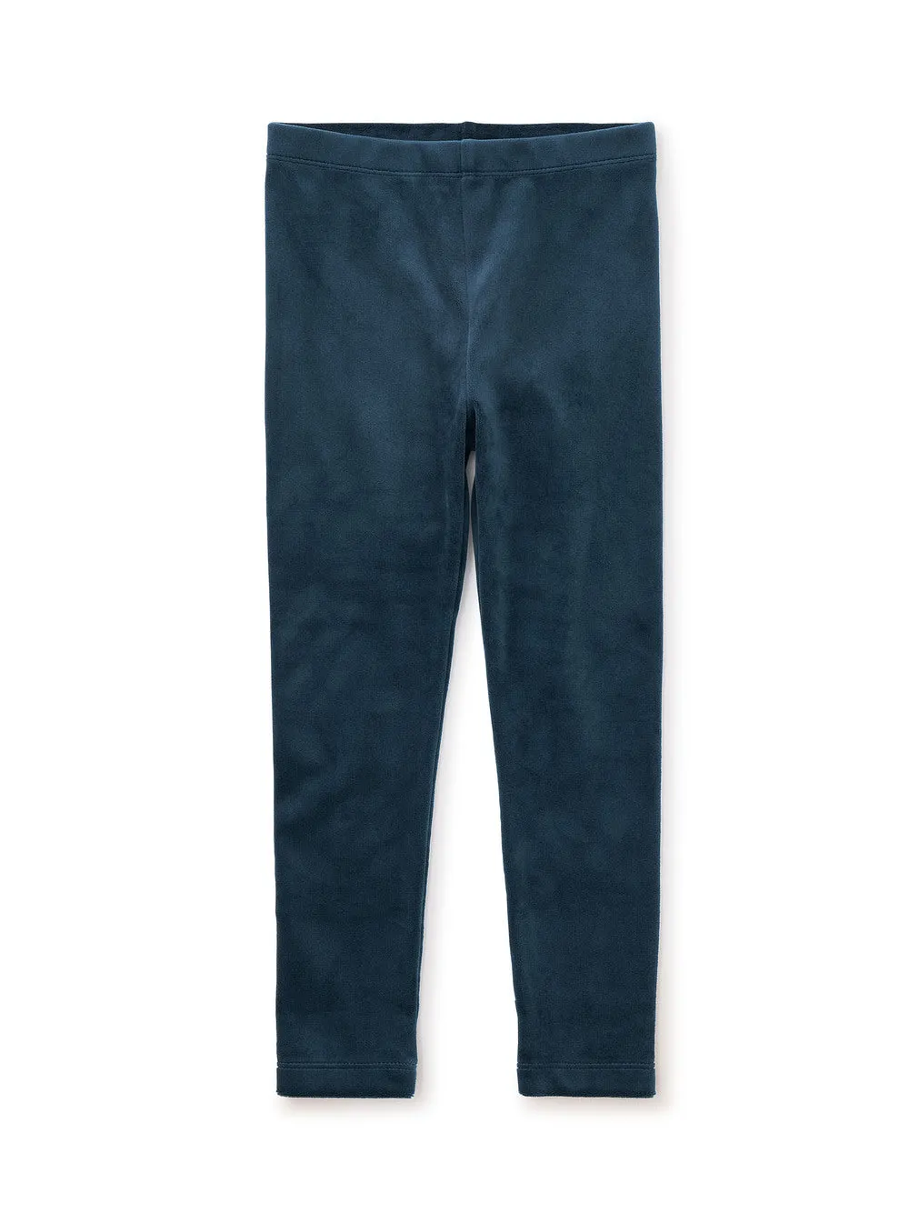 Velour Baby Leggings in Ink