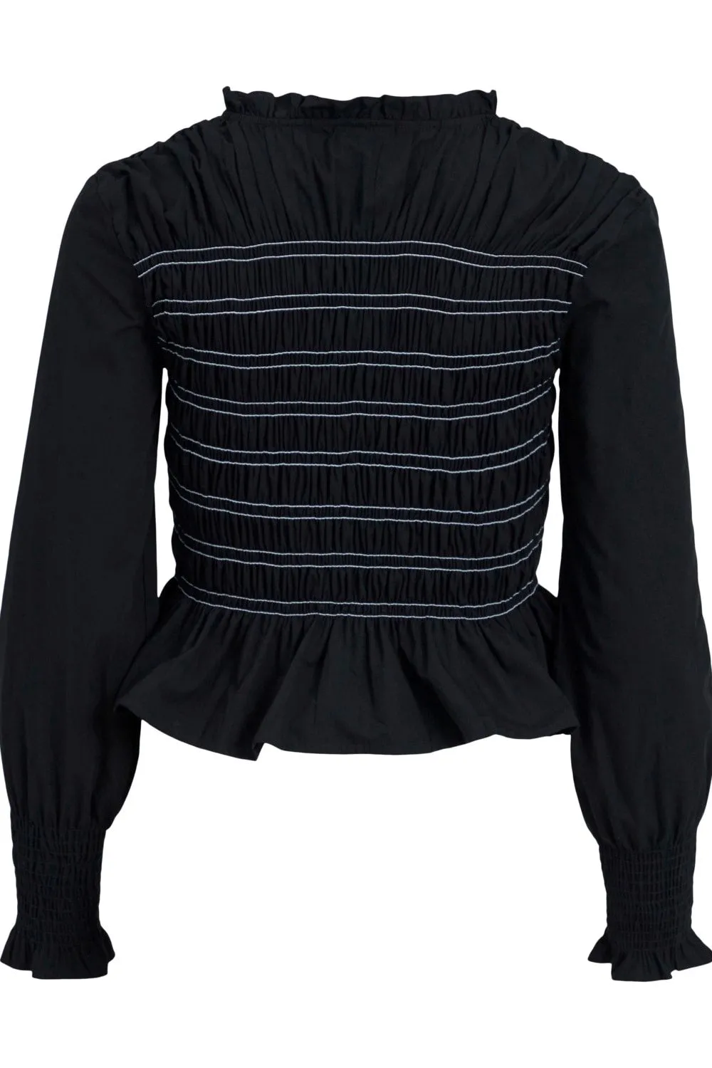 VILevie Smock Bluse - Sort