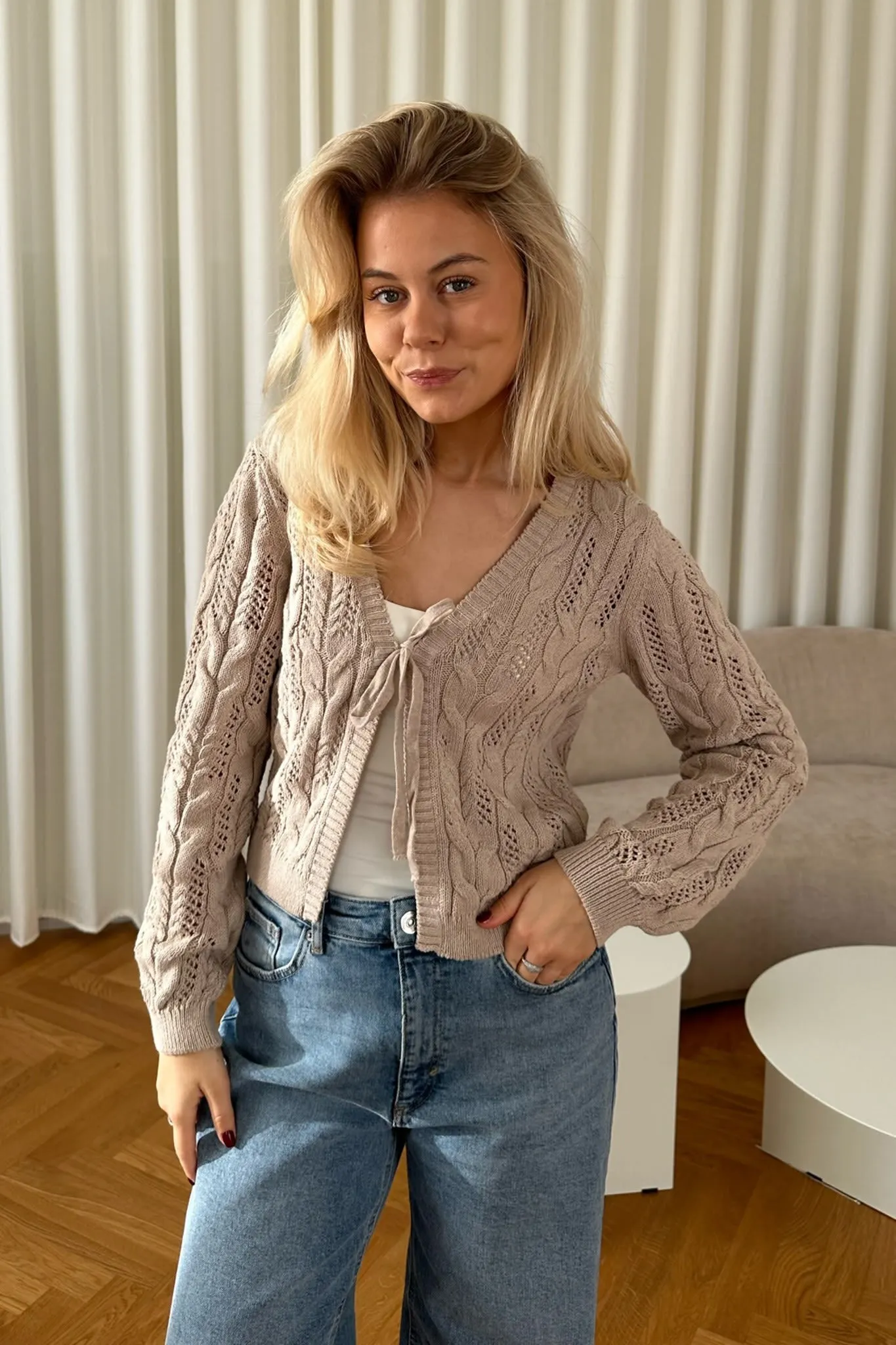 VMMaya Cardigan - Beige