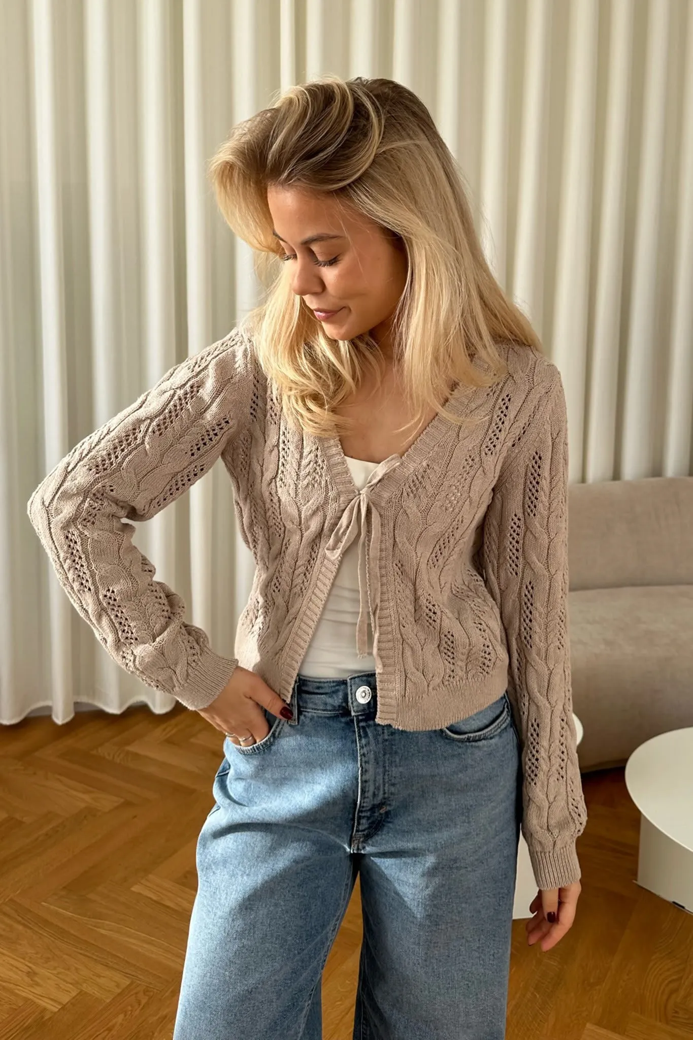 VMMaya Cardigan - Beige