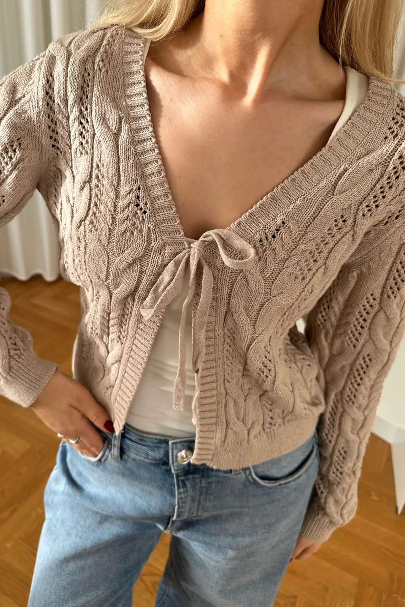 VMMaya Cardigan - Beige