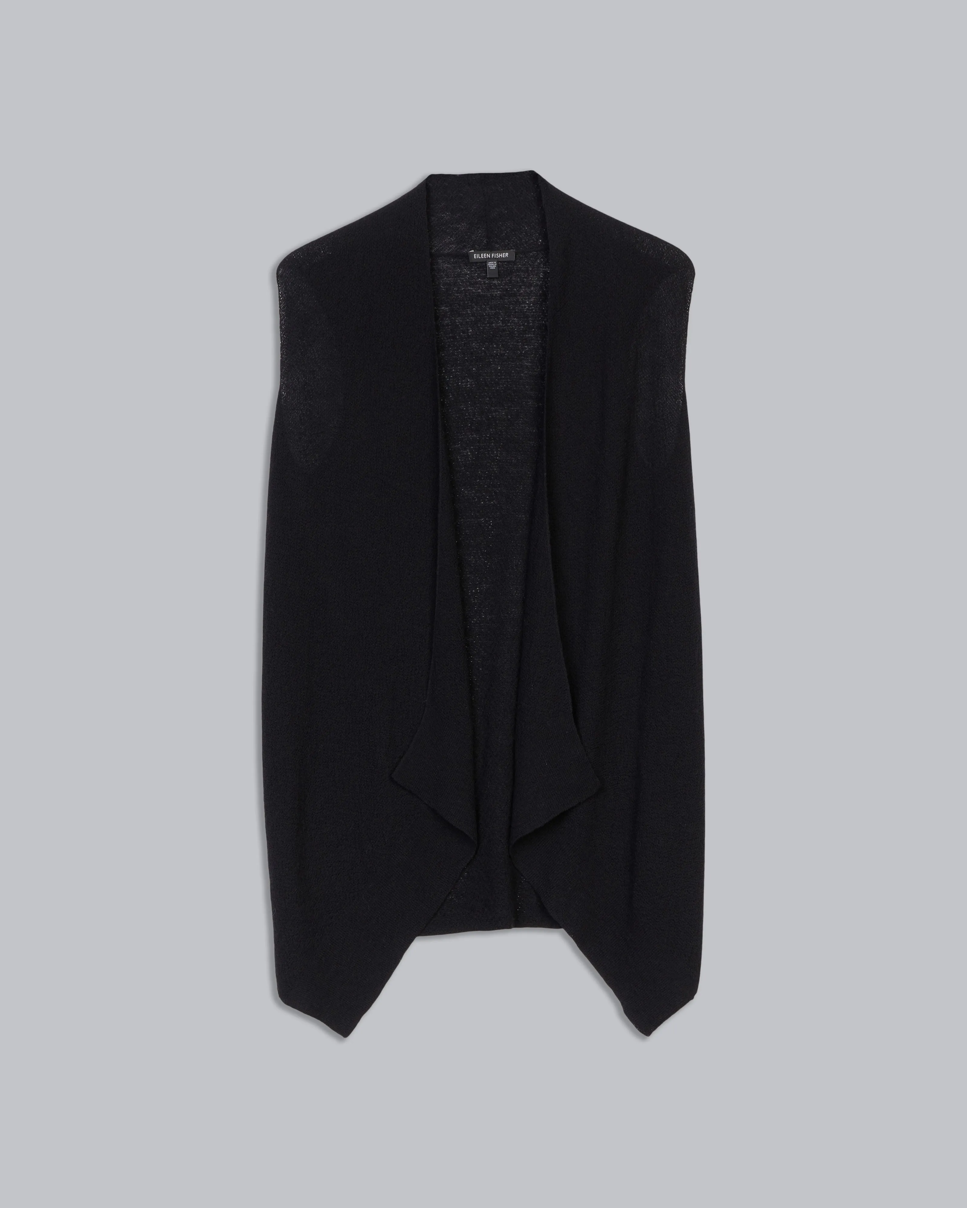 Washable Wool Fine Crepe Cardigan