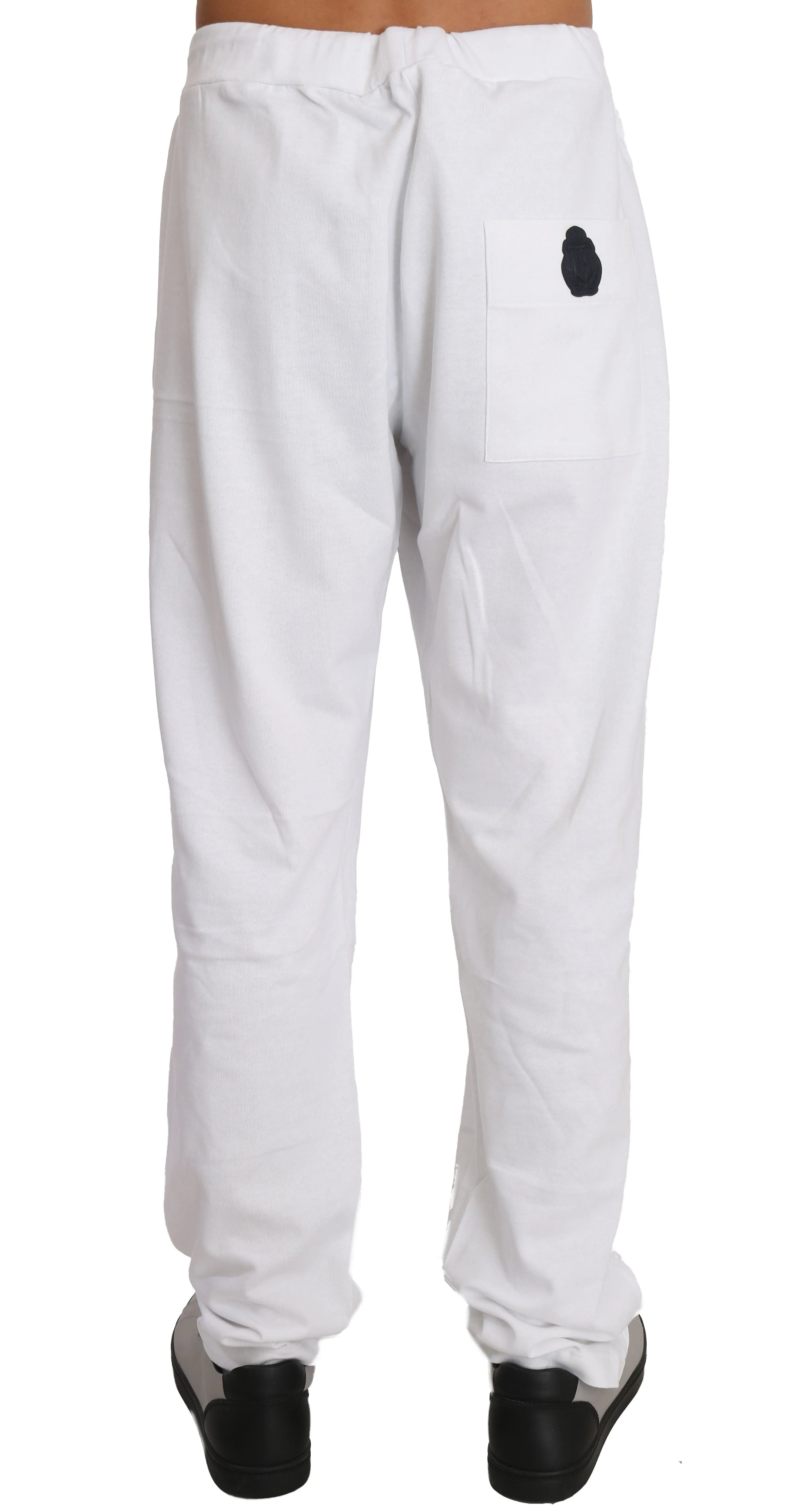 White Cotton Sweater Pants  Tracksuit