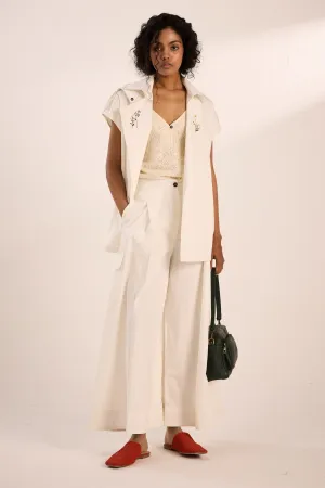 White Rose Pants