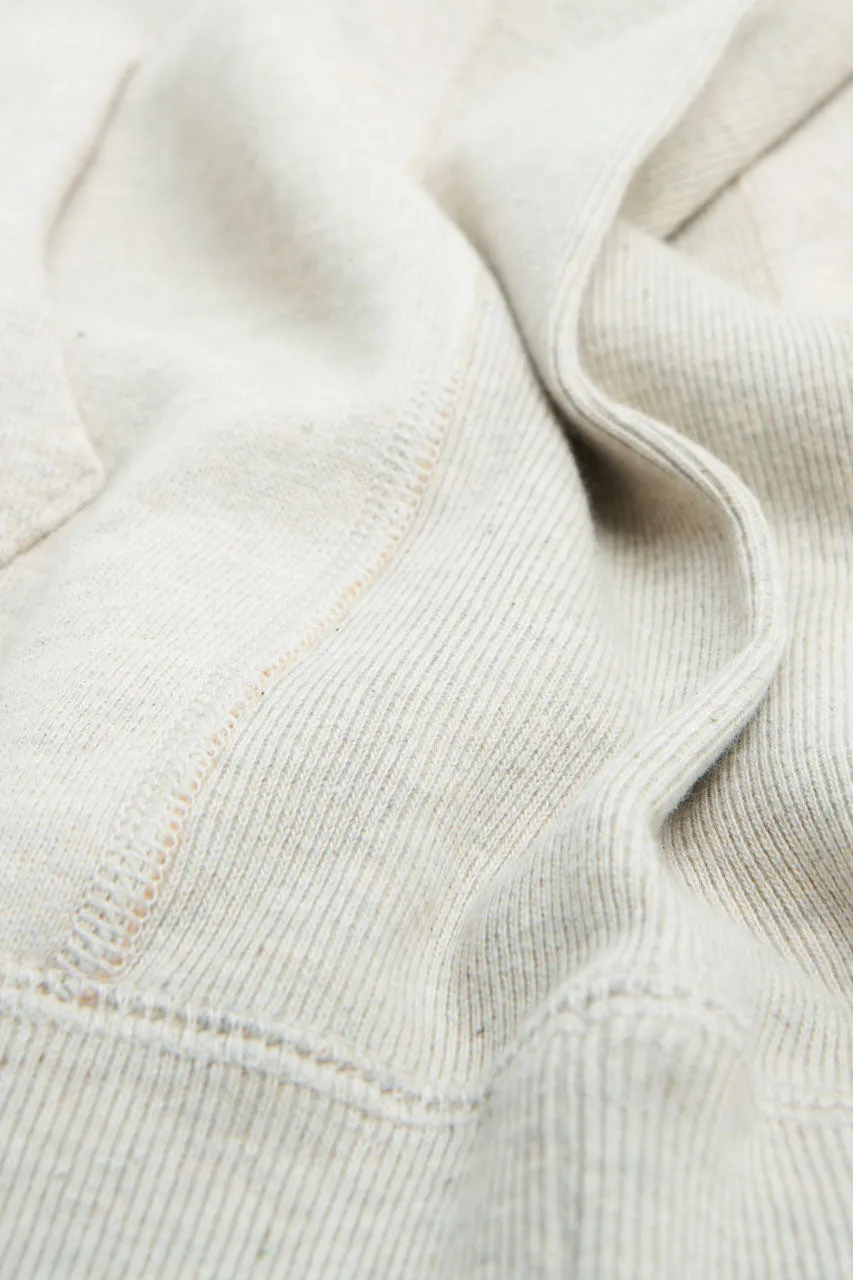 Wonder Looper Hoodie "II" Fleeced Fox Fiber Oatmeal