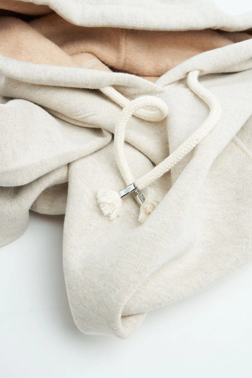 Wonder Looper Hoodie "II" Fleeced Fox Fiber Oatmeal