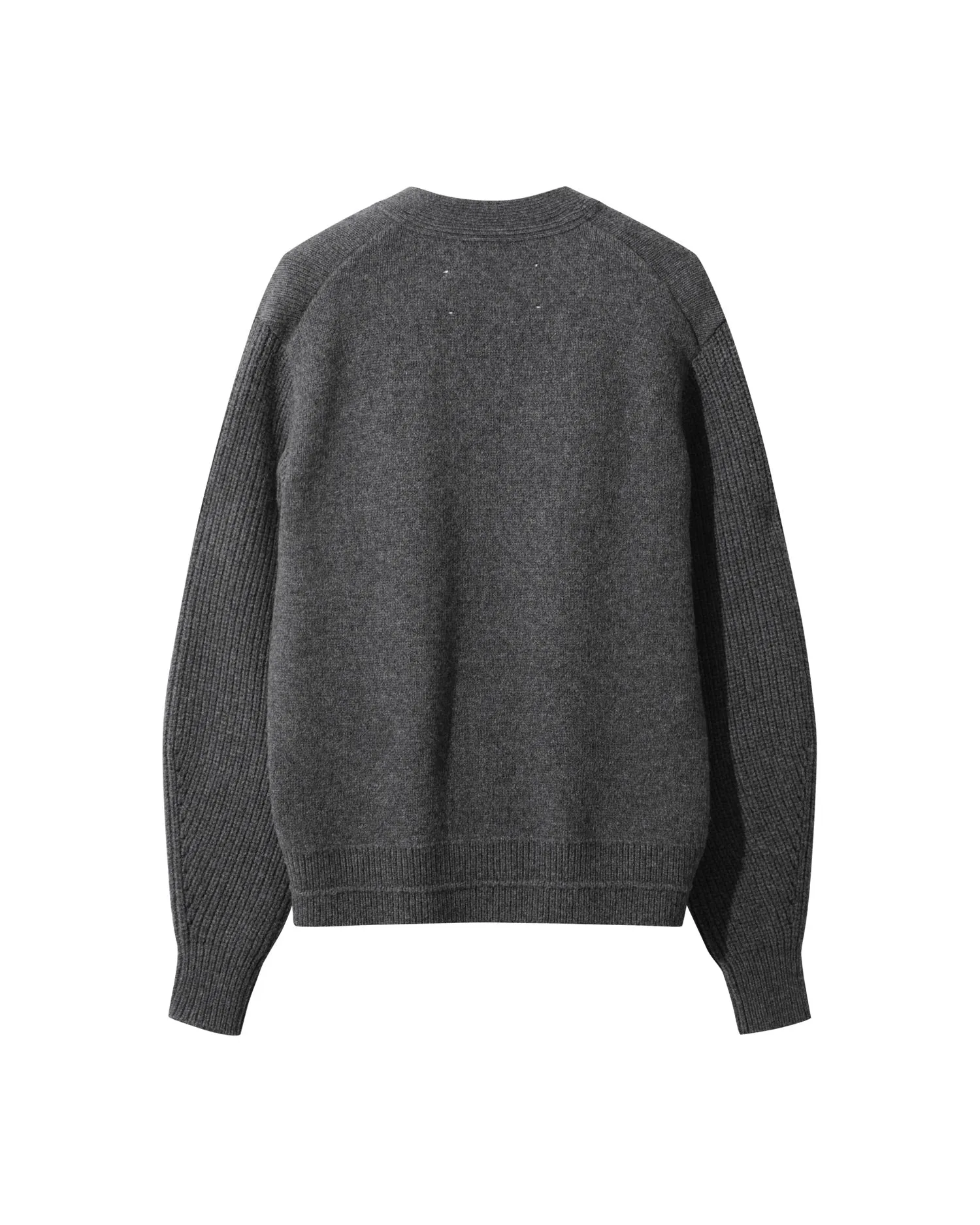Wool Cashmere Volume Cardigan