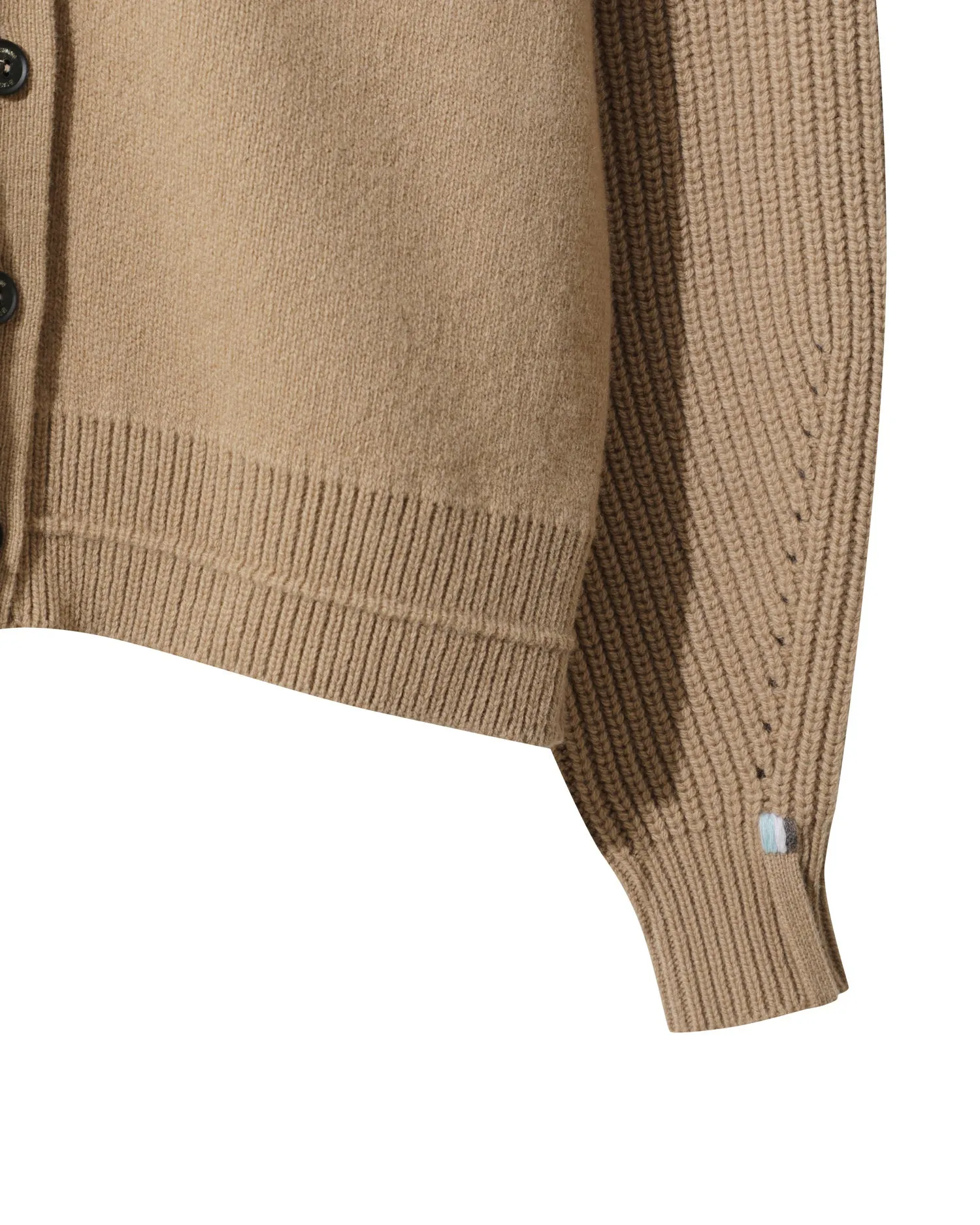 Wool Cashmere Volume Cardigan