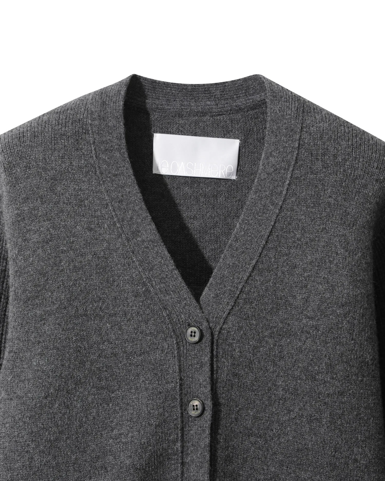 Wool Cashmere Volume Cardigan