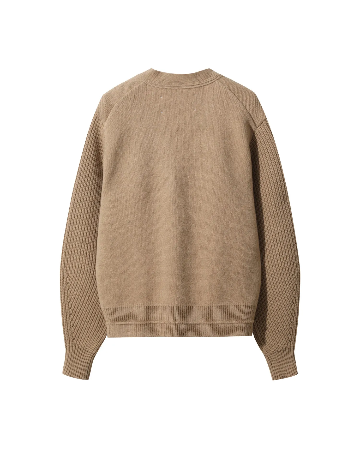 Wool Cashmere Volume Cardigan