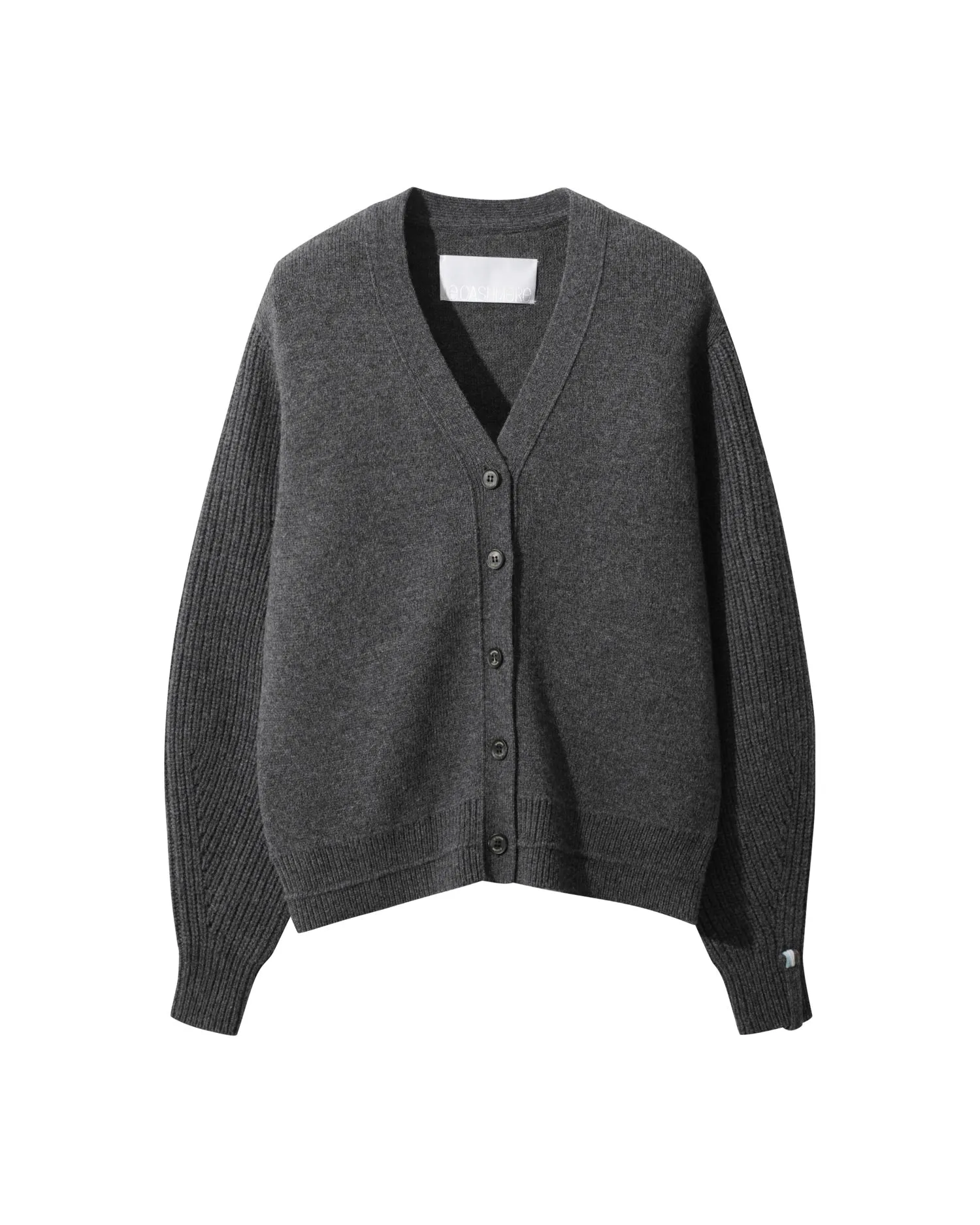 Wool Cashmere Volume Cardigan